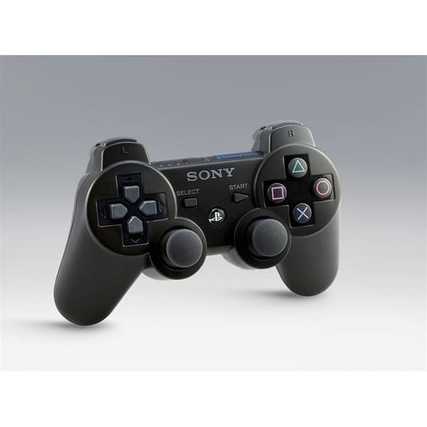 Dualshock 3 Spilcontroller Sort PS3- REFURBISHED