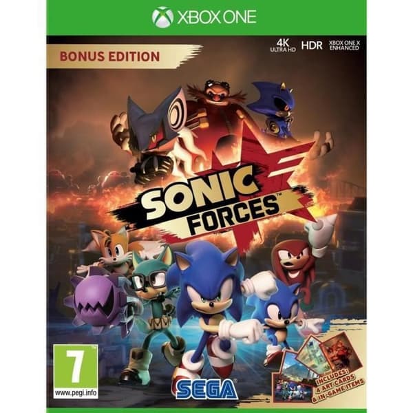Sonic Forces Edition bonusspel Xbox One