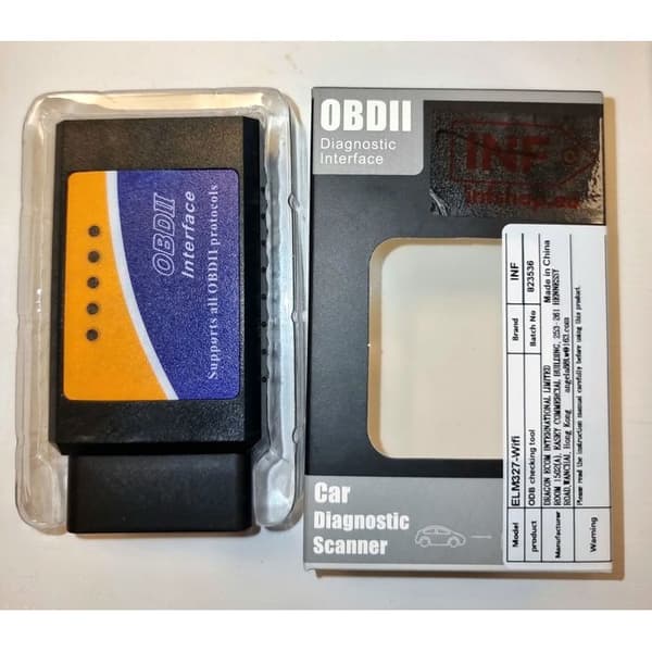 INF Fejlkode læser OBD II iOS/Apple/Android - WiFi