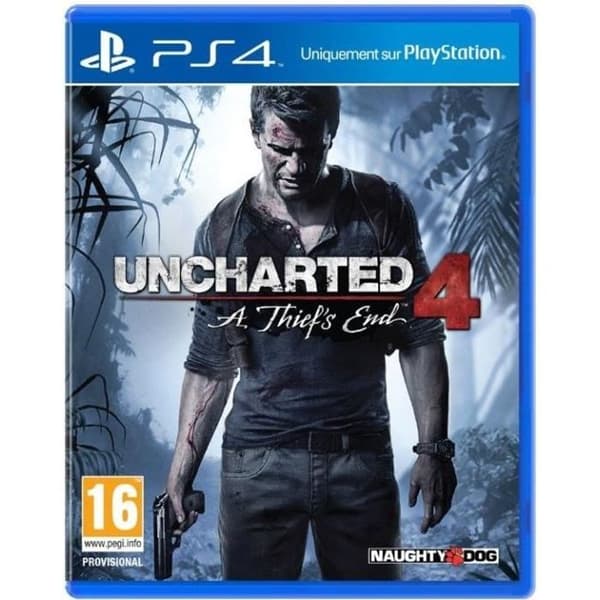 Uncharted 4: A Thief's End PS4-spel