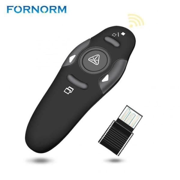 CBER17917-Wireless Presenter with Red Laser Pointer Pen USB RF Remote Control Page for Turning PPT PowerPoint Presentation