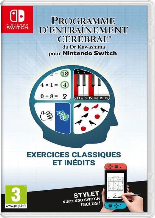 TV-spel - Nintendo - Brain Training Program - Edutainment - 1 till 2 spelare - PEGI 3+