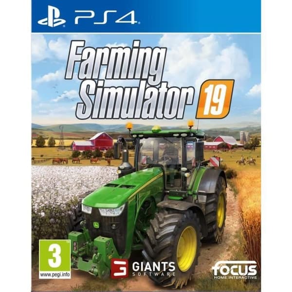 Farming Simulator 19 PS4-peli- USED