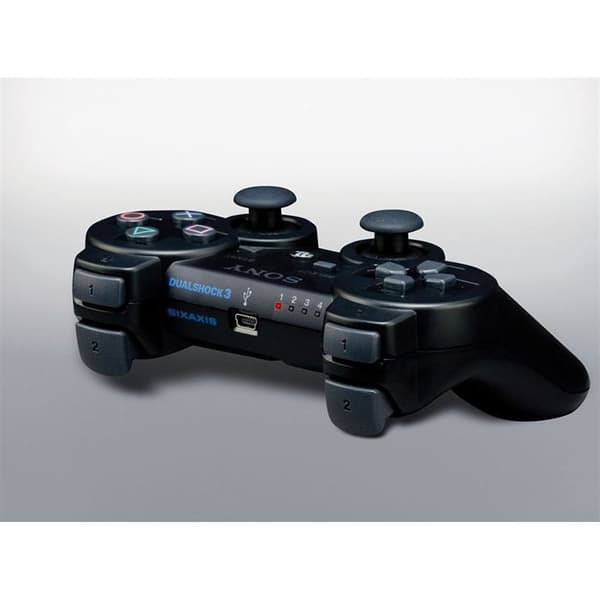 Dualshock 3 Spilcontroller Sort PS3- REFURBISHED
