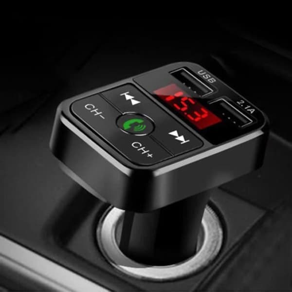 Bluetooth FM -lähetin autotietokoneeseen sovitin