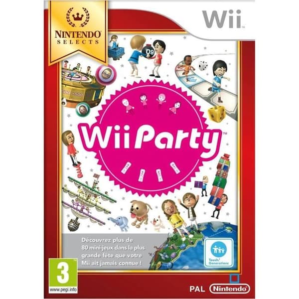 NINTENDO WII PARTY URVAL...