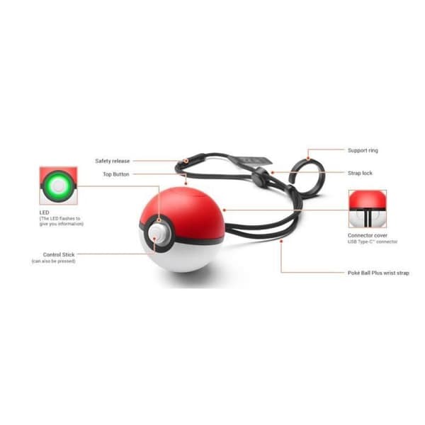 Manette Poké Ball Plus til Nintendo Switch- REFURBISHED