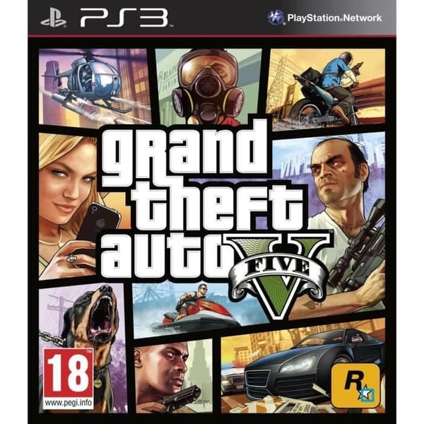 GTA V [ENGELSK IMPORT] [PS3-SPEL]