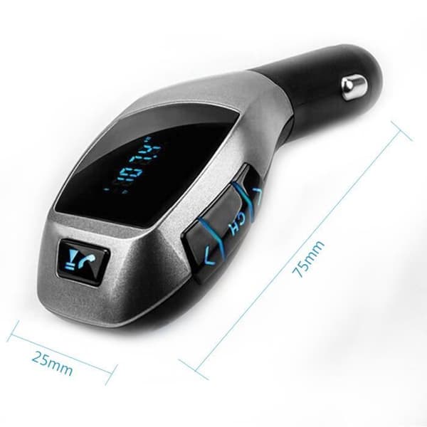 Autoradio Bluetooth - EINCAR - FM-sender - Håndfri kit - USB-oplader - Sort