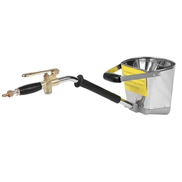 Morter Spraypistol - Rustfrit Stål - Grå - 6 bar