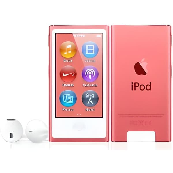 APPLE iPod nano 16 GB rosa (7:e generationen) - NYHET