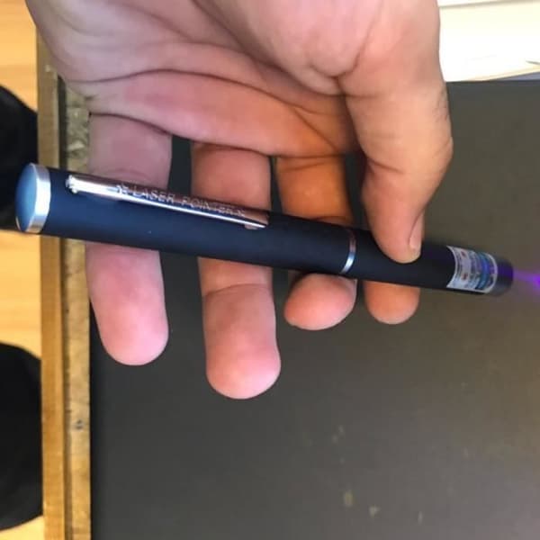 Rød Grøn Blå Lilla Laserpen Pointer Laser Pointer Undervisnings Pointer