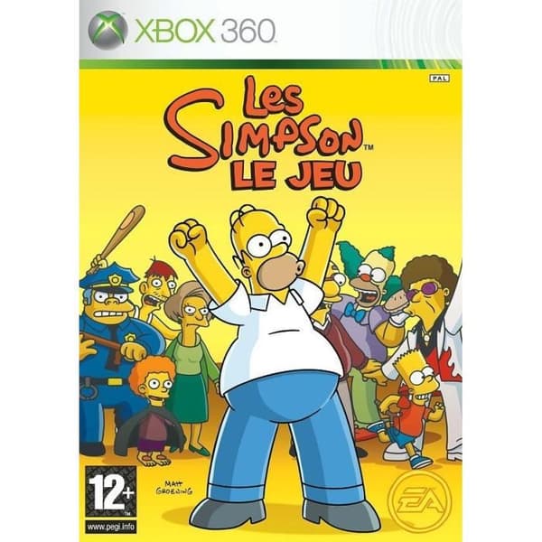 De Simpsons Spillet XBOX 360- REFURBISHED