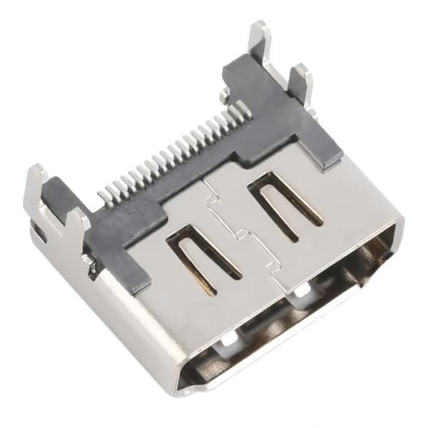 HDMI-portinterfaceconnector - PS4 - Sort - Høj kvalitet reservedel