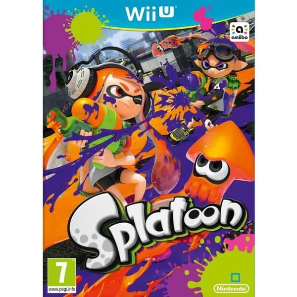 Splatoon Spil Wii U- USED