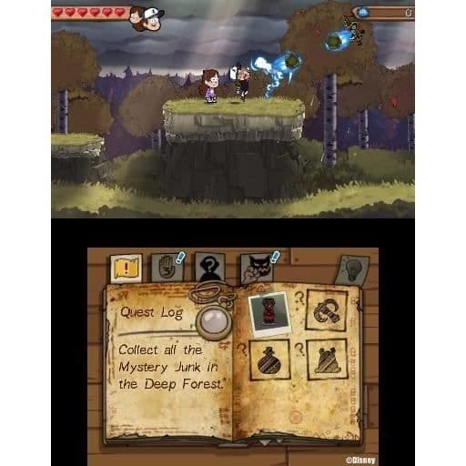 Gravity Falls Spil 3DS- USED