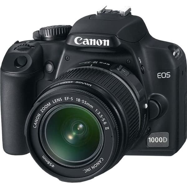 Canon EOS 1000D + EF-S 18 55mm