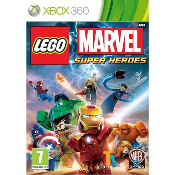 LEGO MARVEL SUPER HELTE / Spil til XBOX 360- REFURBISHED