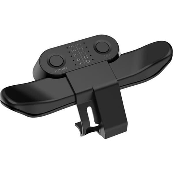 Forlængelsesgreb - GH - Dualshock4 - Sort - PS4 - Tilpasning af knapper