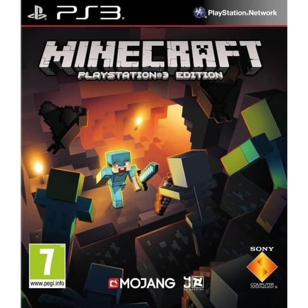 MINECRAFT / PS3 SPIL- REFURBISHED