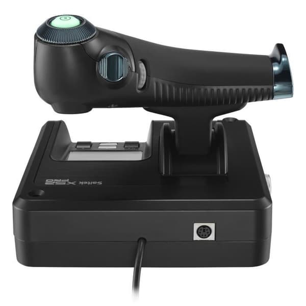Joystick - Kablet - Logitech G - X52 Pro Flight Control Panel - Kompatibel med PC - Sort