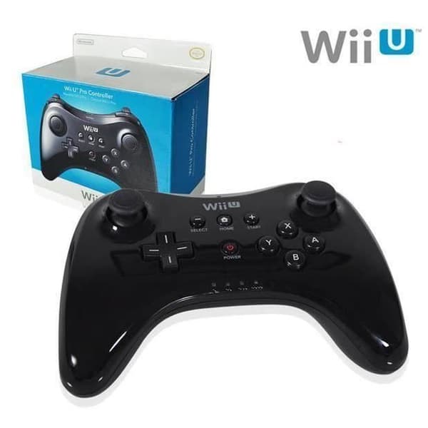 wii Wii U Pro Classic Controller Svart
