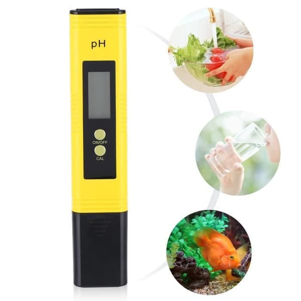 Vattenpools-akvarietester penna digital pH-mätare LCD Protable