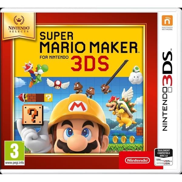 Super Mario Maker 3DS-spel Nintendo Selects