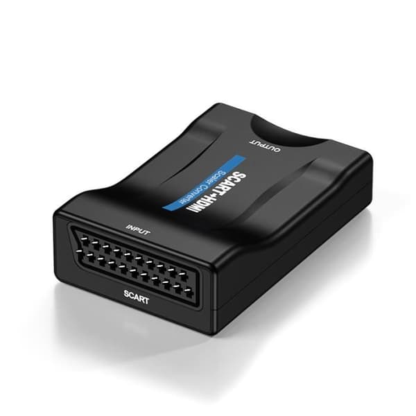 HOWEI scart til HDMI konverter (sort)