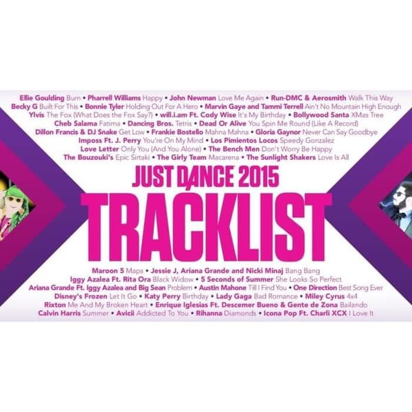 Danse spil - Ubisoft - Just Dance 2015 - Wii - Multiplayer - Sweat Mode - PEGI 3+- REFURBISHED