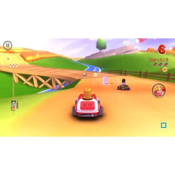 Garfield Kart Game 3DS