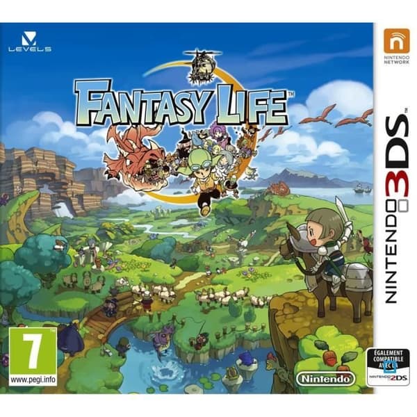 Fantasy Life Spil 3DS- USED