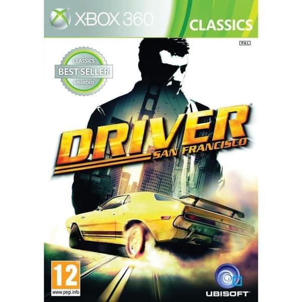 DRIVER SAN FRANCISCO CLASSICS / Xbox 360 Spil- USED
