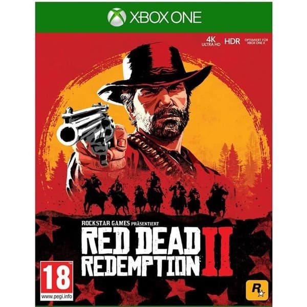 Red Dead Redemption 2 Spil Xbox One + 1 Nøgleholder- REFURBISHED