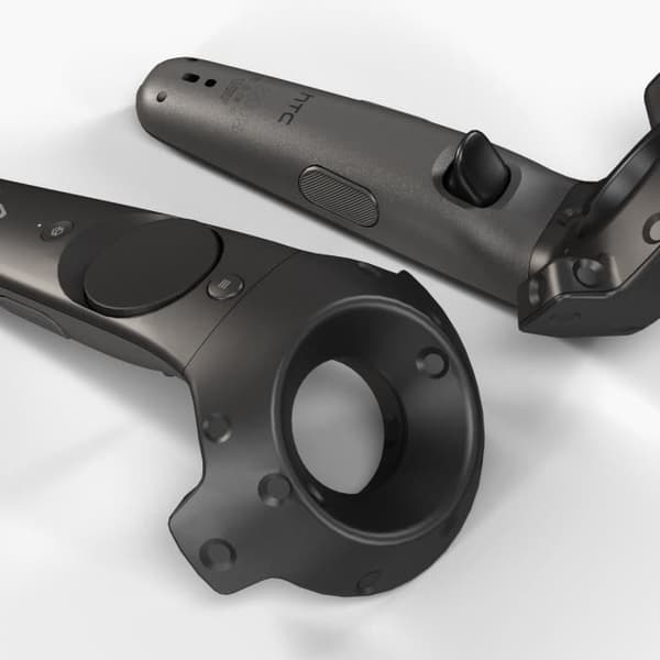 Controller - HTC - Vive - Ergonomisk - Trådløs - Sort- USED