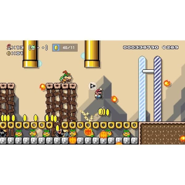 Super Mario Maker 2 • Nintendo Switch-spil- USED