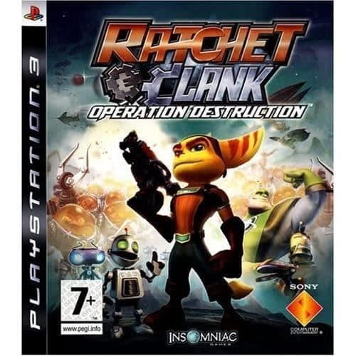 RATCHET & CLANK: Operation ødelæggelse / PS3-spil- REFURBISHED