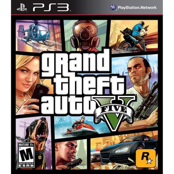GTA 5 SPIL PLAYSTATION 3- REFURBISHED