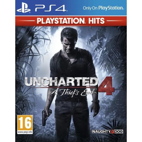 Uncharted 4 HITS (kun PS4)- USED