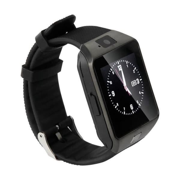 Hot Smart Vente Bluetooth Ur DZ09 Smart Wearable Smartwatch til Android Ur Telefon - Sort