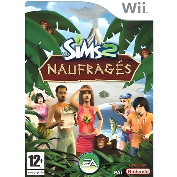 THE SIMS 2 SHIPWRECKED / NINTENDO Wii-KONSOLSPEL