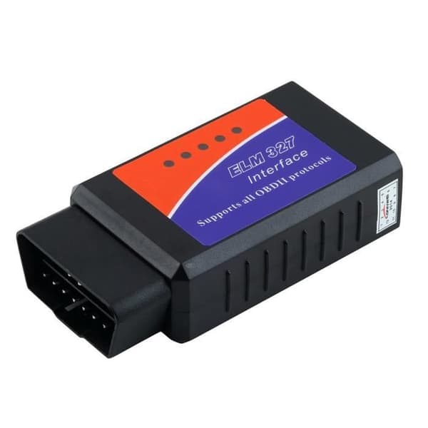 Scanner OBD2 - ELM327 - Bluetooth - Kompatibel med Android - 12V - Understøtter OBD-II