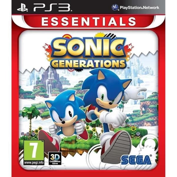 Sonic Generation PS3 spil- USED