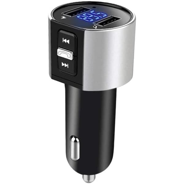 BIL FM TRANSMITTER Bil Bluetooth Adapter Bluetooth FM Transmitter Trådløs Biloplader Uden