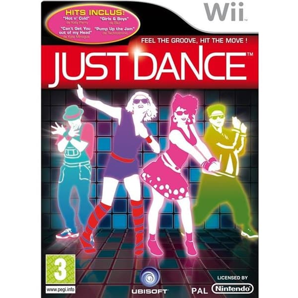 JUST DANCE / Wii spillekonsol- REFURBISHED