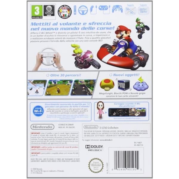 WII MARIO KART SELECT