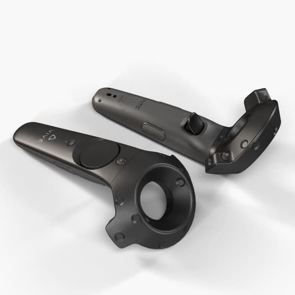 Controller - HTC - Vive - Ergonomisk - Trådløs - Sort- USED