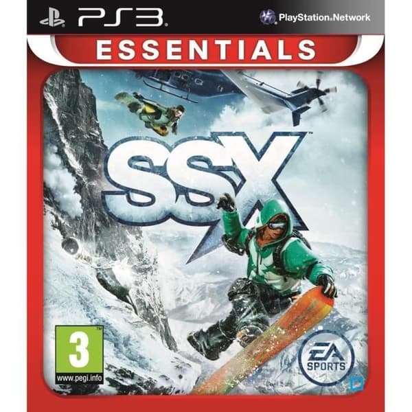 SSX Essentials Spil PS3- USED