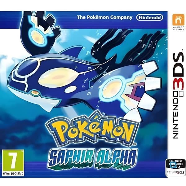 Pokémon Saphir Alpha Spil 3DS- REFURBISHED
