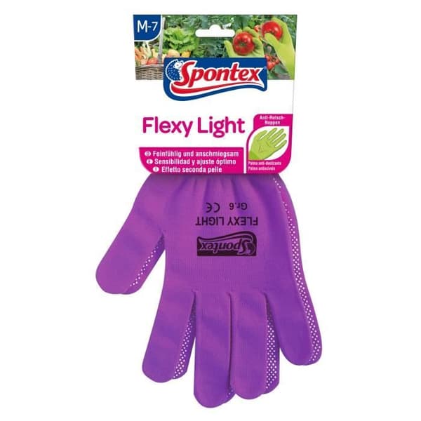 Spontex Flexy Light Puutarhahanskat Koko 7